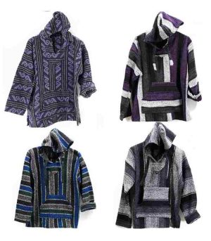 wholesale mexican baja hoodies for men