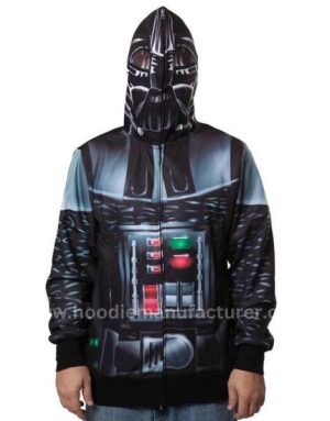 wholesale full face zip up hoodie
