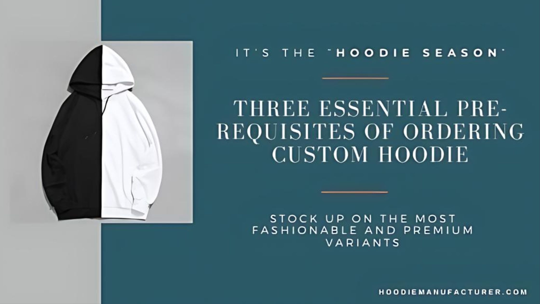 custom hoodies manufacturer