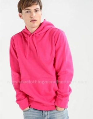 Wholesale pink workout mens hoodie Manufacturer