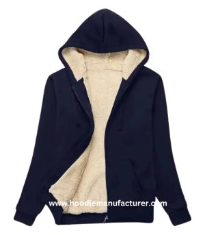 Wholesale Sherpa Fleece Lined Hoodie for Women