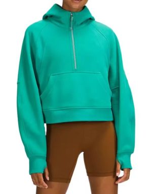wholesale Crop Top Zip Up Hoodie manufacturer