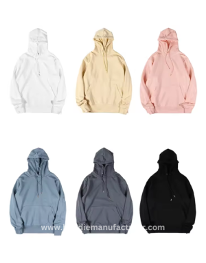 wholesale men's oversized pastel hoodie manufacturer