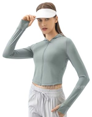 wholesale women's upf 50+ sun hoodies for hiking
