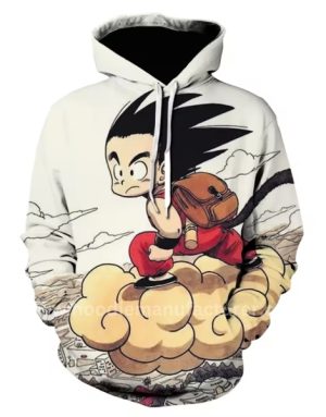 wholesale Fashion 3D anime printed pullover sweatshirt for men