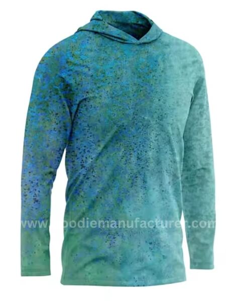 thumbnail image 2 of VAYAGER Men's Swim Shirts Rash Guard UPF 50 T Shirts Quick Dry Loose Fit Water Surfing Shirt(Blue M 2 of 7