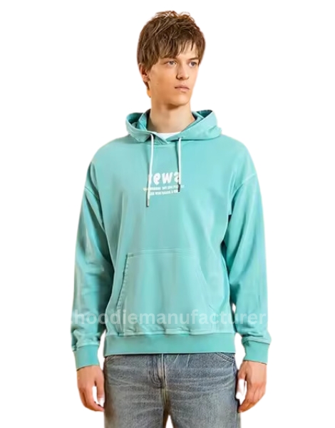 100% men's pastel sweatshirt with hood