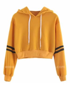high-quality women cropped sweatshirt