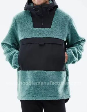 waterproof men's full zip sherpa lined hoodie manufacturer