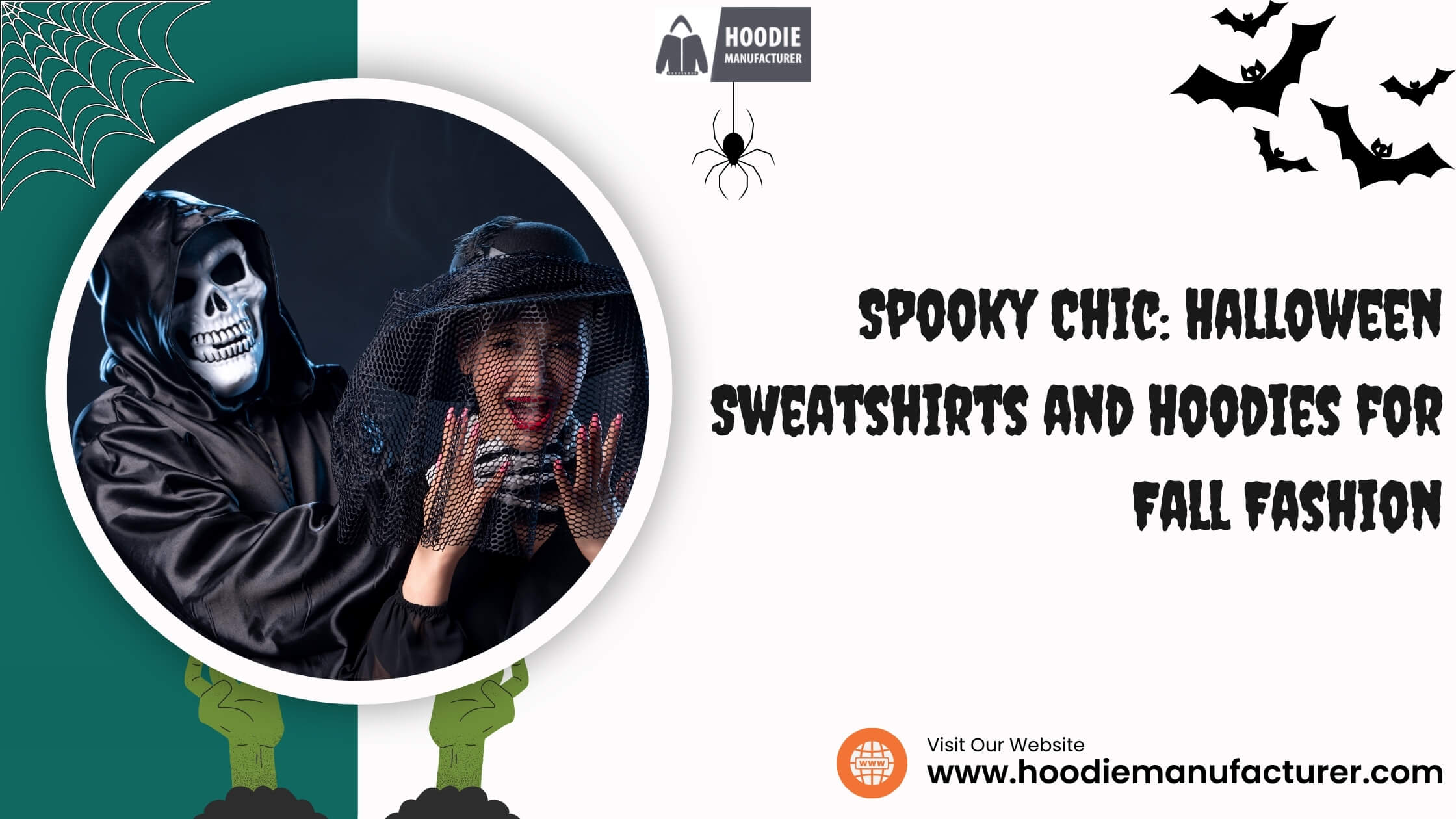 Spooky Chic Halloween Sweatshirts and Hoodies for Fall Fashion