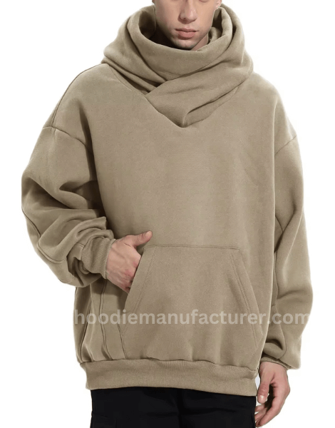 100% cotton customized ski mask hoodie