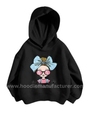 custom printed junior city girl’s hoodie