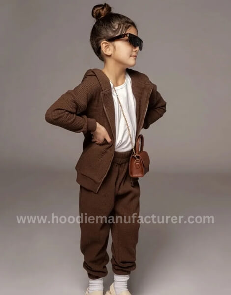 girl’s zip up hoodie with long sleeve