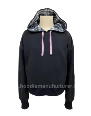high-quality oversized scuba hoodie for girls