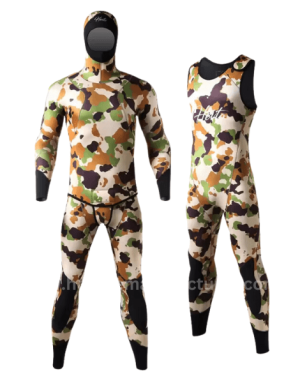 men’s camo scuba diving hoodie