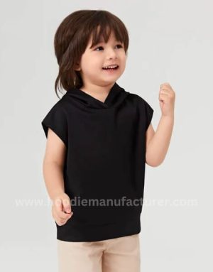 toddler boys sleeveless hoodie for summer