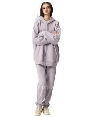 unisex custom 100% cotton zip-up hoodie