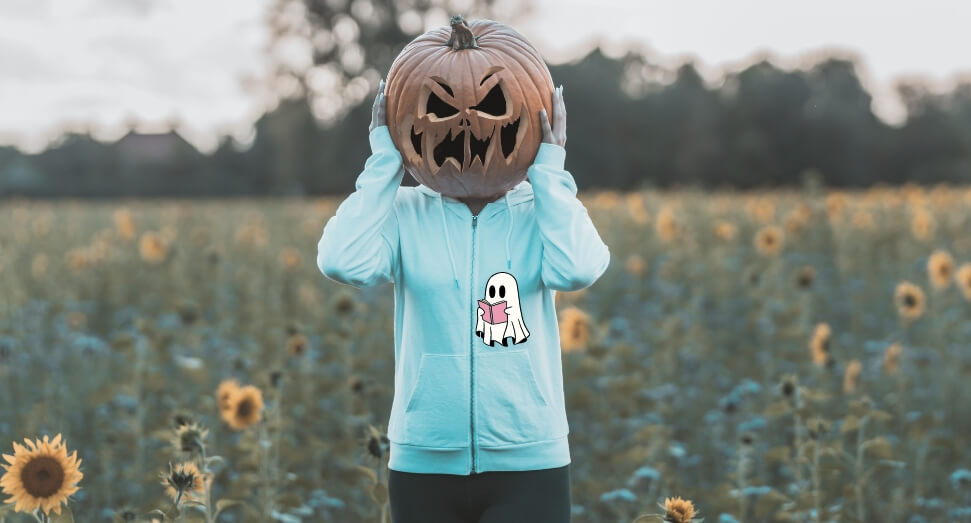 wholesale zip up halloween hoodie