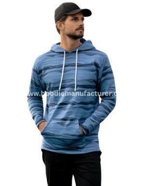 Sublimation Printed Drawstring Golf Hoodie Manufacturer