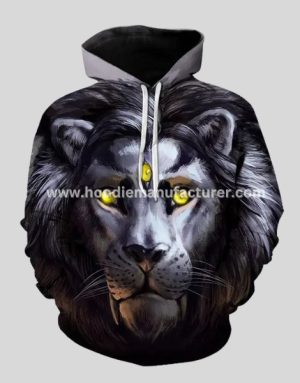 Animal Printed 3D Hoodies Manufacturer