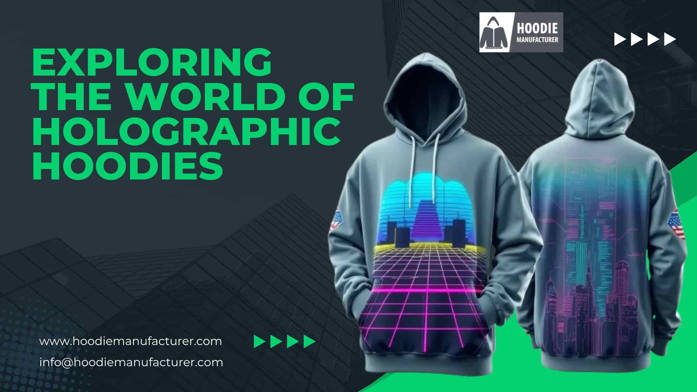 holographic hoodies wholesale