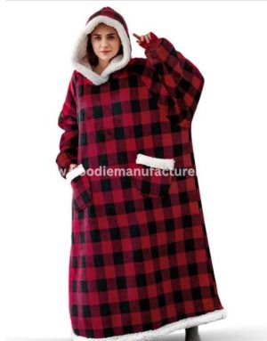 oversized fleece blanket hoodie manufacturer