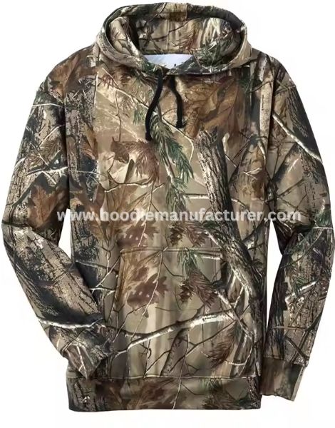 Cotton Forest Printed Camo Hoodie Manufacturer