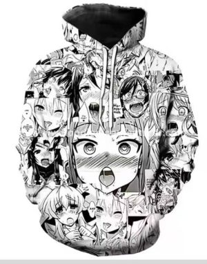 cotton polyester 3d face printed hoodie manufacturer