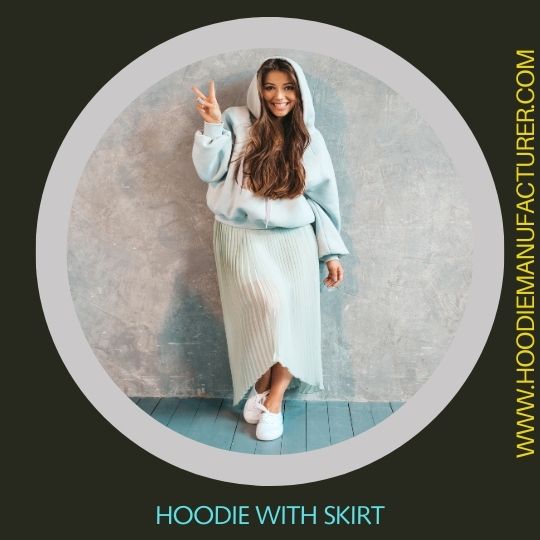 hoodie with skirt
