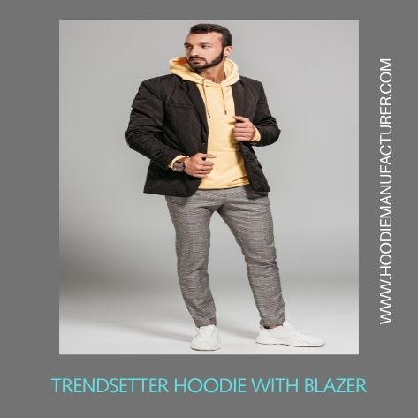 trendsetter hoodie with blazer