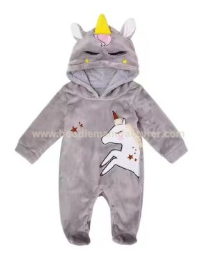 Animal Printed Romper Infant Hoodie Manufacturer