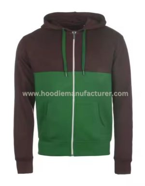 Men Breathable Two Color Performance Hoodies Manufacturer