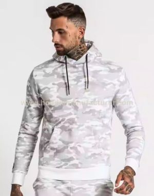 men white & grey camo hoodie wholesale