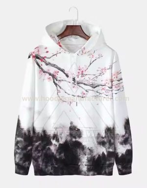 Men Cotton Polyester Sublimation Spring Hoodies Manufacturer