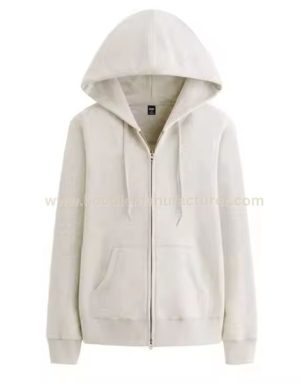 Women Cotton Zipper Spring Hoodies Wholesale