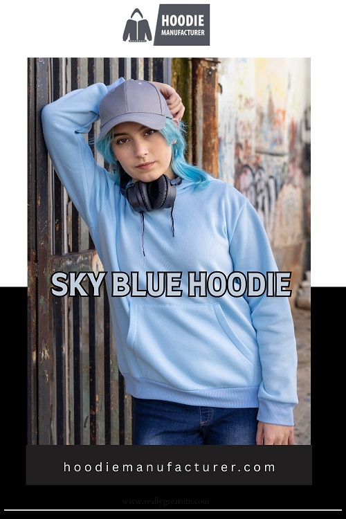 Sky Blue Hoodie
