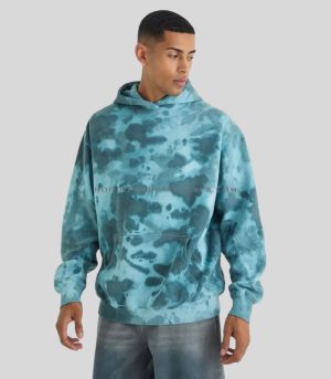 Custom Oversized Acid Wash Hoodie