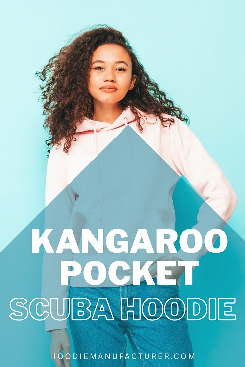 kangaroo pocket scuba hoodie