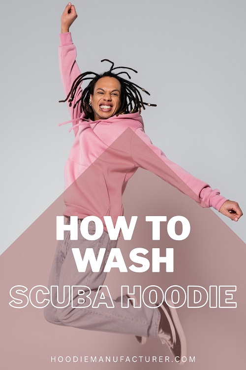washing guide for scuba hoodie