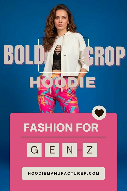 wholesale cropped hoodies for gen-z
