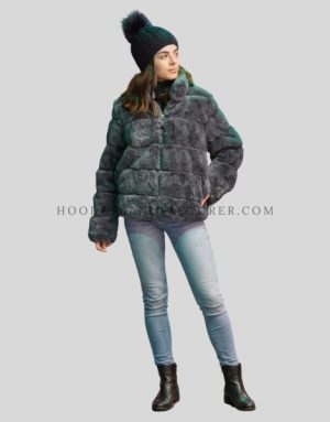 faux fur puffer jacket for women supplier