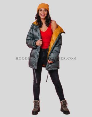 synthetic puffer jacket for women supplier