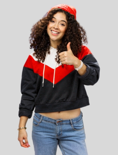 custom crop top hoodie in denmark