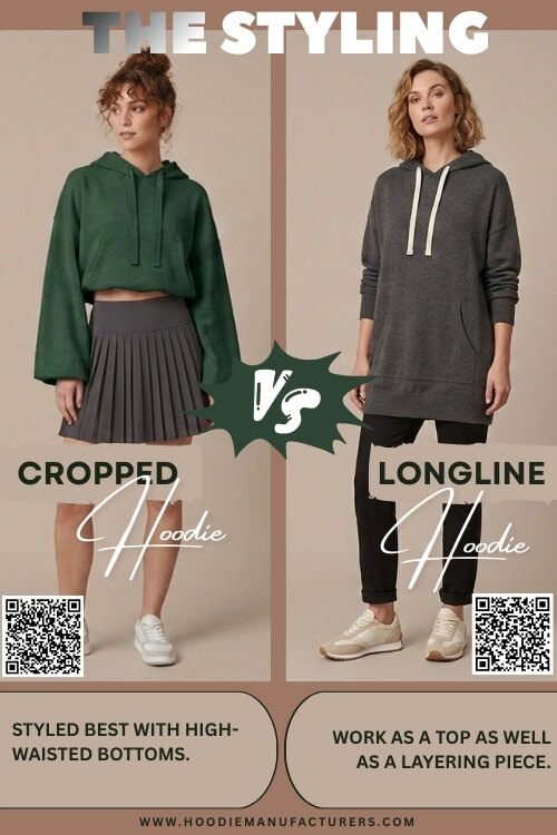 Oversized Cropped Hoodie Style