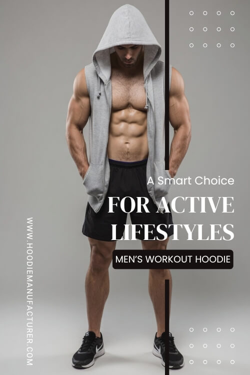 Men training in lightweight sleeveless hoodies at fitness center Men training in lightweight sleeveless hoodies at fitness center