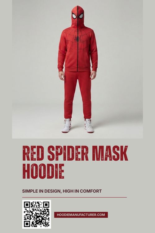 Red Spider Mask Hoodie