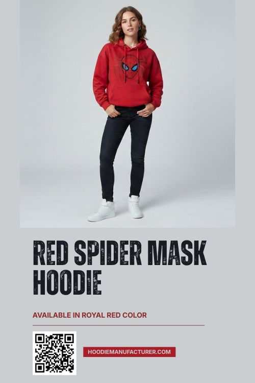Royal red Spider hoodie