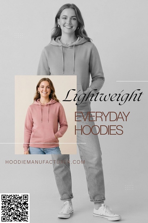 Lightweight everyday hoodie
