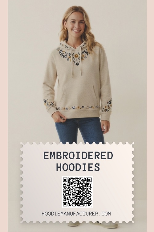 Embroidered custom hoodie Embroidered custom hoodie