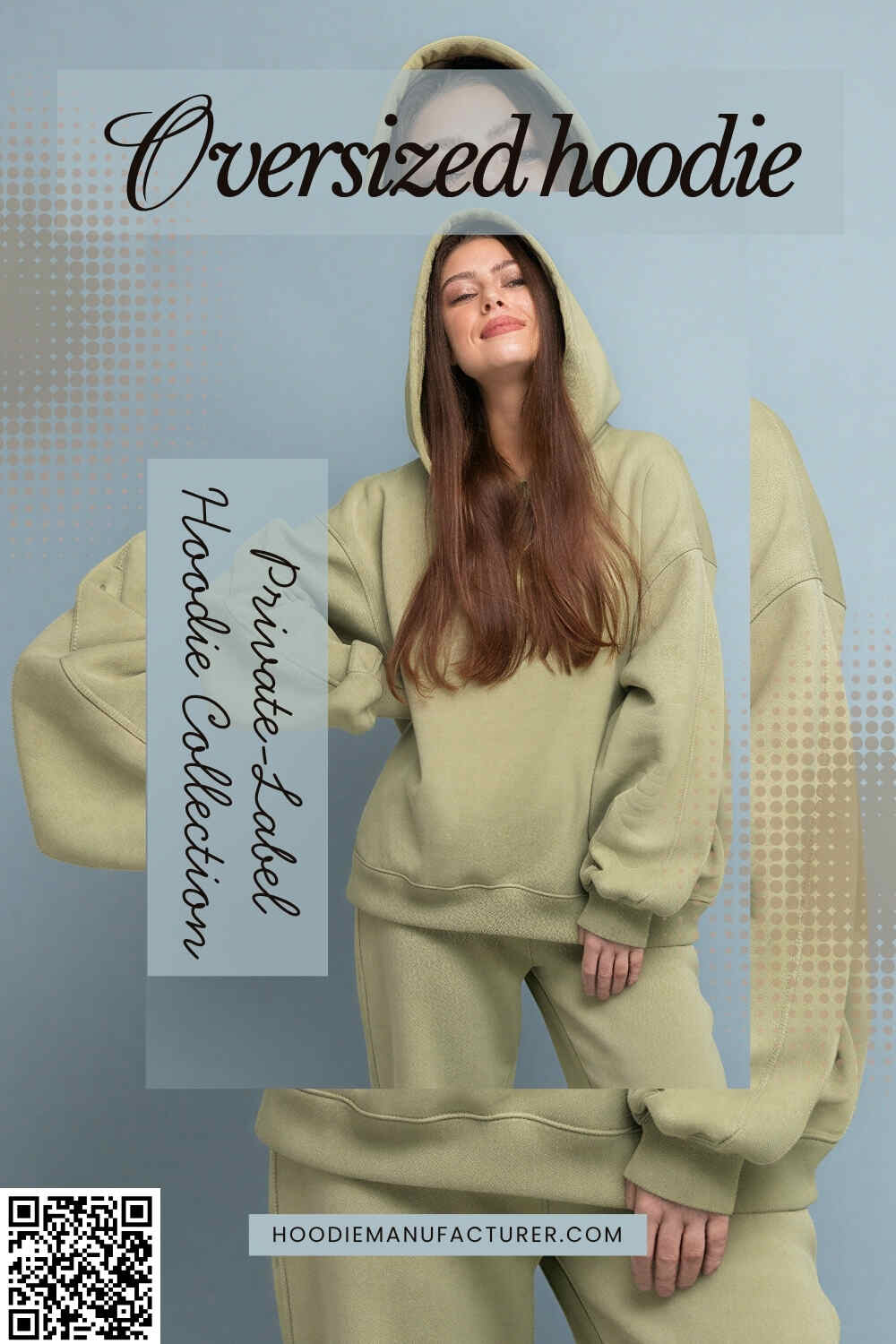 Different hoodie silhouettes and construction details Different hoodie silhouettes and construction details